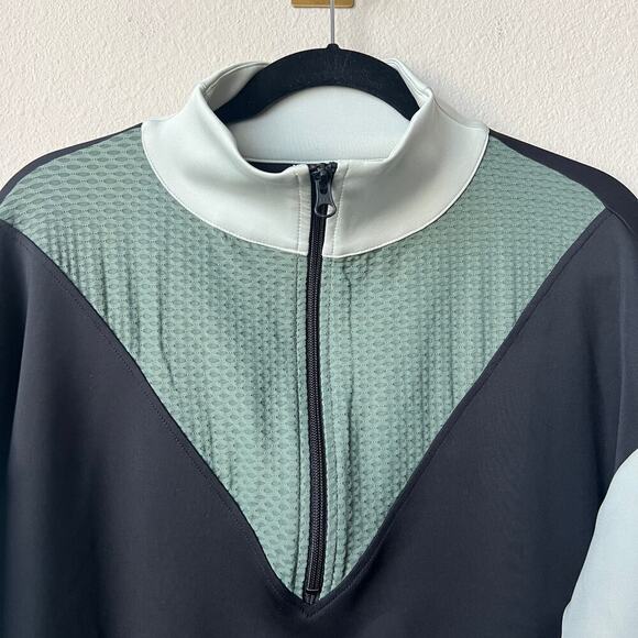 KORAL Breaker Scuba Throwover Pullover in Black Agave Mineral Grey Size S - Picture 7 of 11